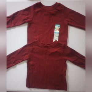 Garanimals Long Sleeve Red Tees for Kids
